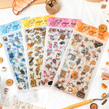 Semi sweet time series sticker