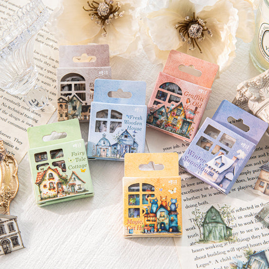 Small house Series Sticker box
