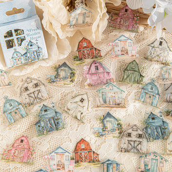 Small house Series Sticker box