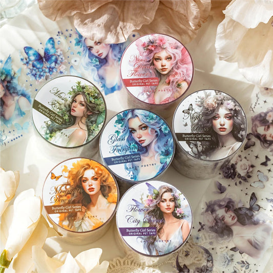Butterfly Girl Series Pet Tape