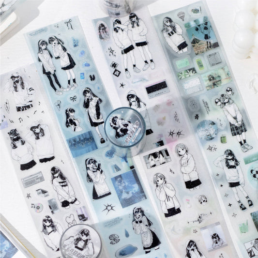 The flawless world series die cutting flash pet tape