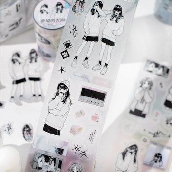 The flawless world series die cutting flash pet tape