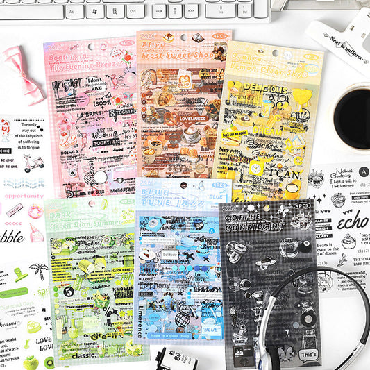Post autumn letter Series Sticker