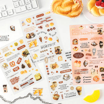 Post autumn letter Series Sticker