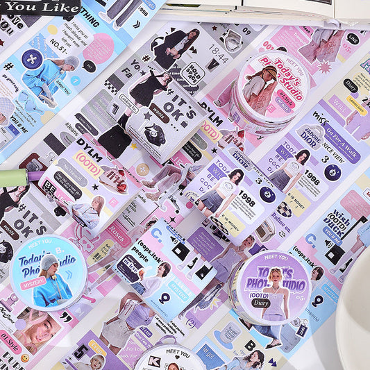 Today’s photo studio series writing paper tape