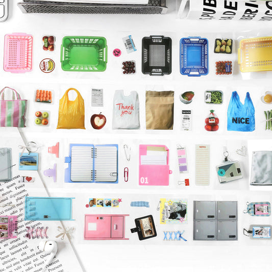 Beautiful collection series die cutting pet tape