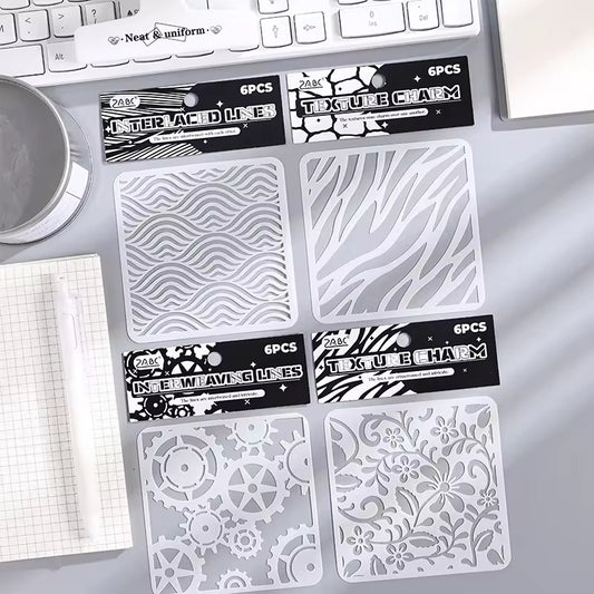 Textured Painting stencils