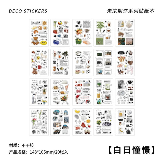 Future Expectations Series Sticker book - Journal Carnival