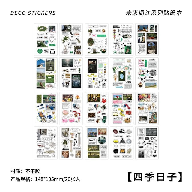 Future Expectations Series Sticker book - Journal Carnival
