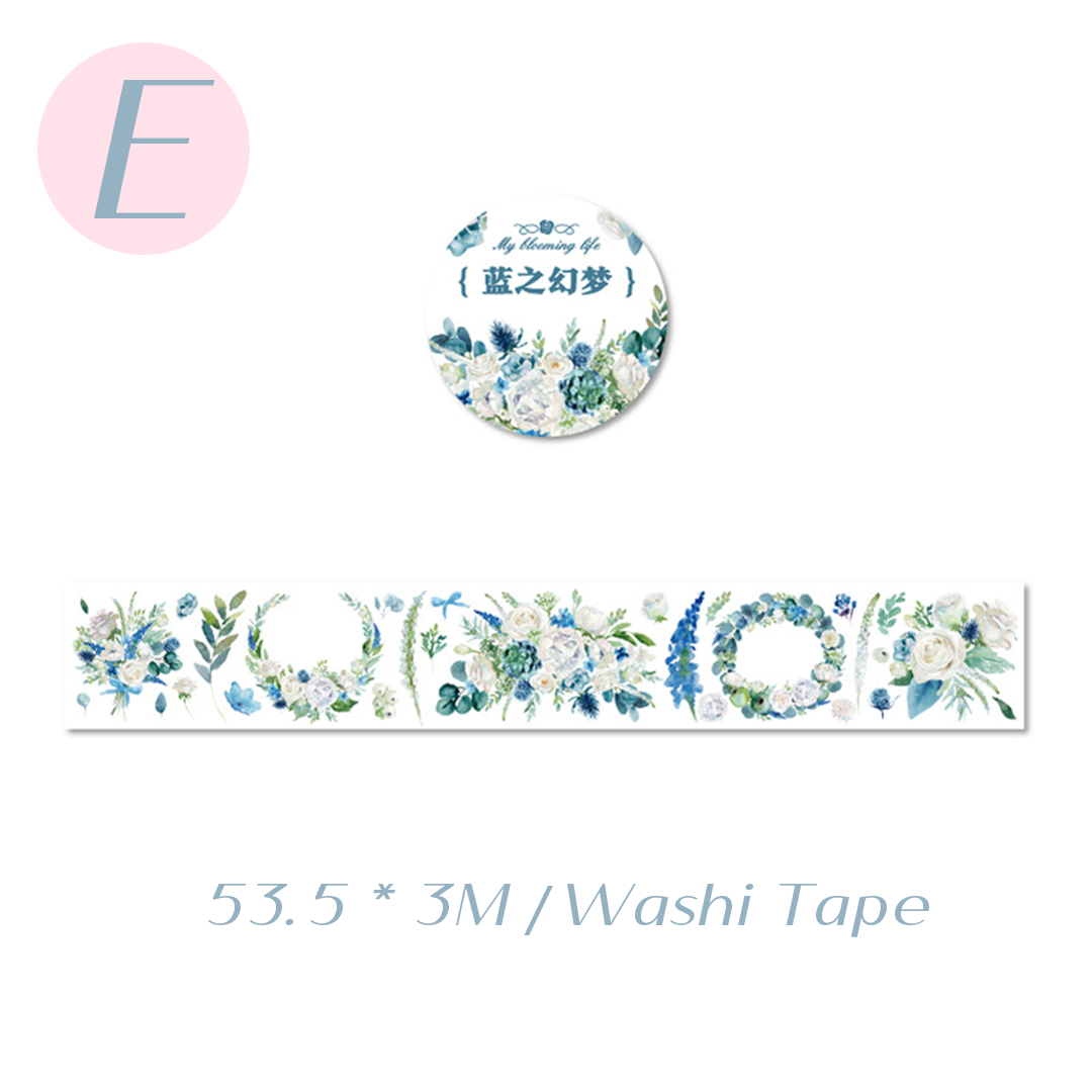 Twilight Series Decorative Fresh Garden Washi-tape - Journal Carnival