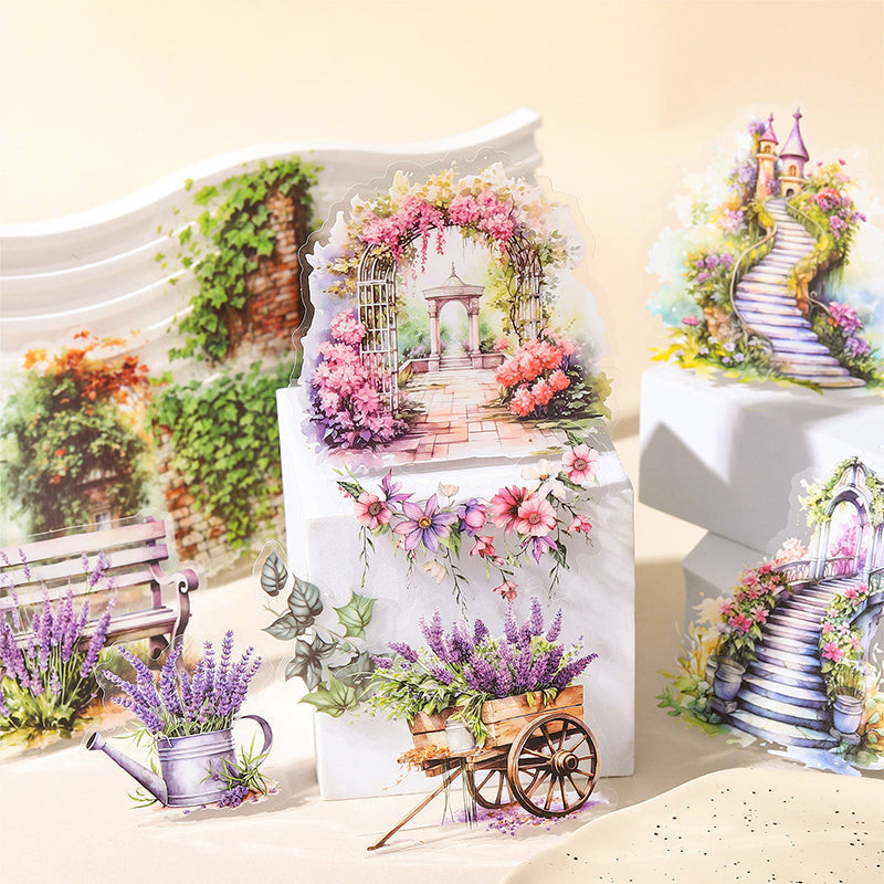 Corner of the Garden series sticker - Journal Carnival