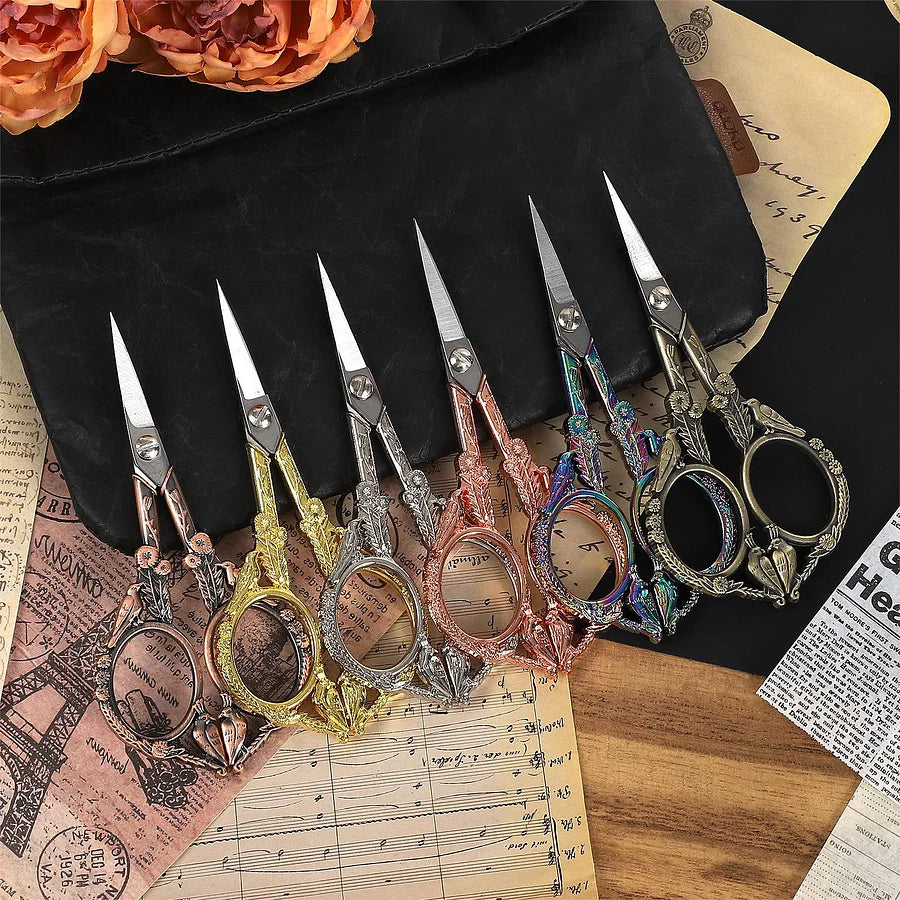 Vintage Stainless Steel Stationery Scissors