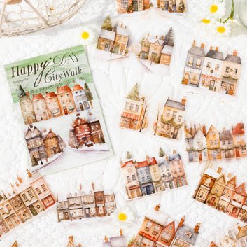 City roaming series stickers