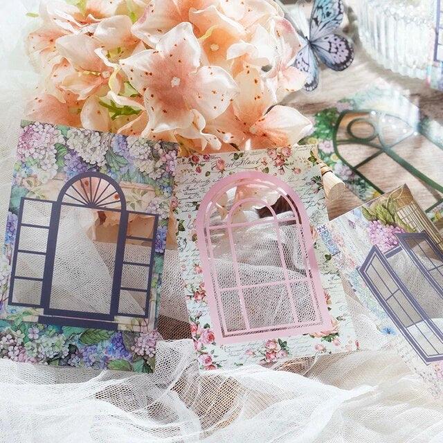 Window Frame Pet Sticker - Journal Carnival