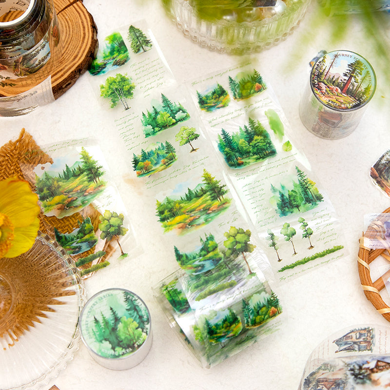 The Scenic Of journey Series PET Tape - Journal Carnival