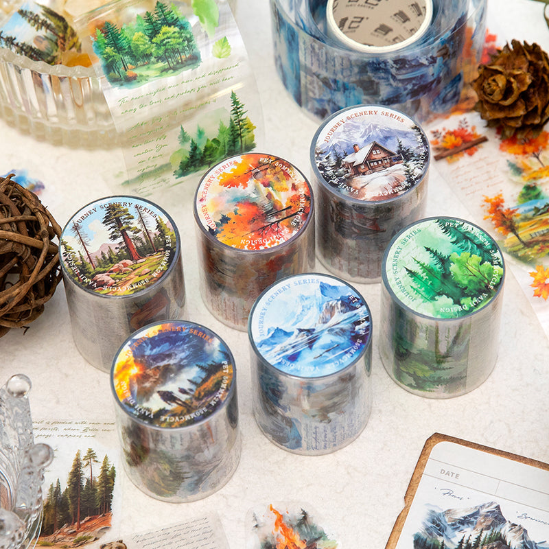 The Scenic Of journey Series PET Tape - Journal Carnival