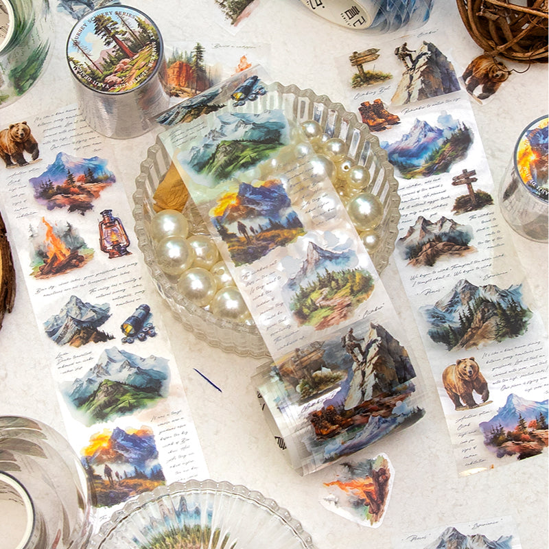 The Scenic Of journey Series PET Tape - Journal Carnival