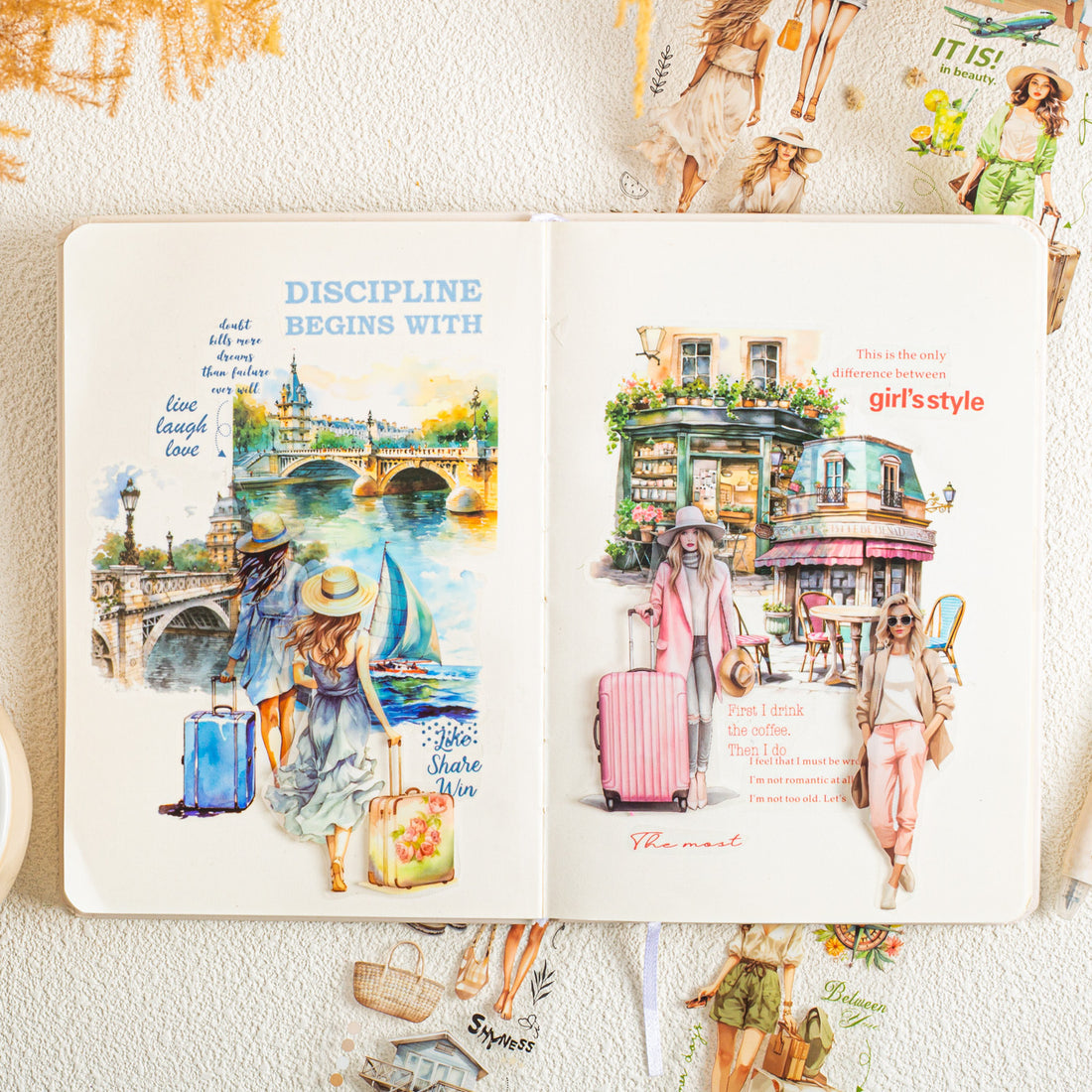 Travel Plan Series Pet Tape - Journal Carnival