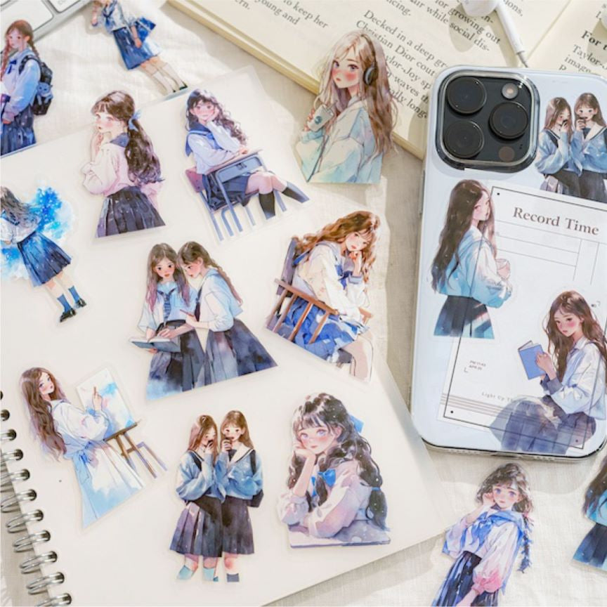 Gentle half life Series Girl Sticker - Journal Carnival