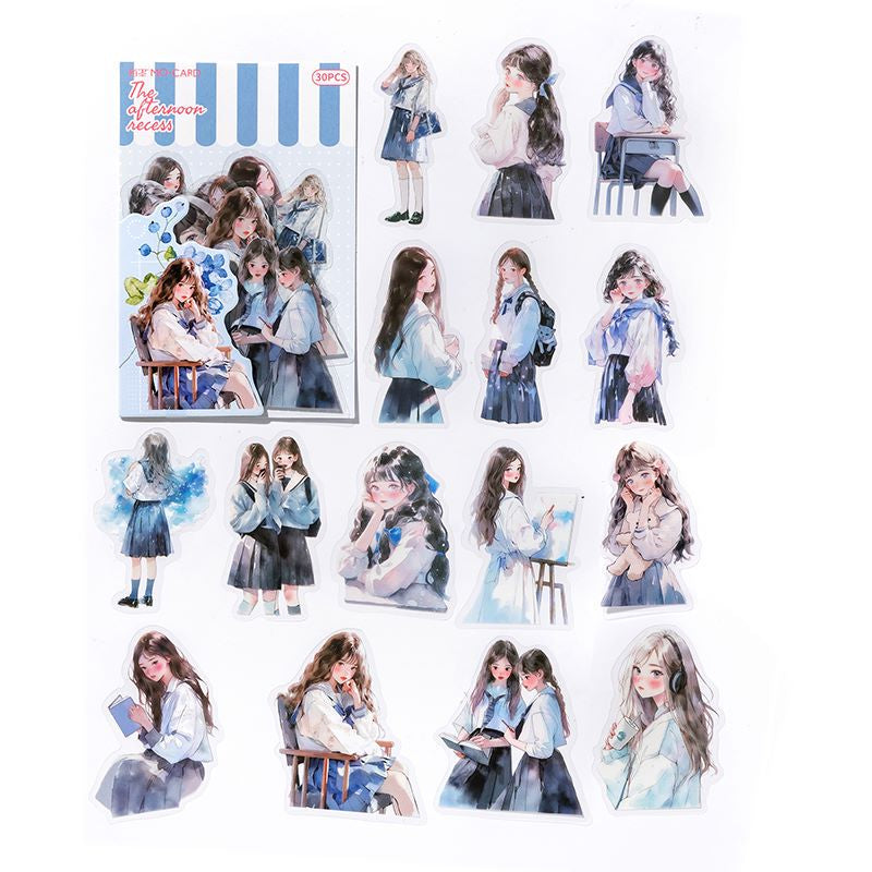 Gentle half life Series Girl Sticker - Journal Carnival