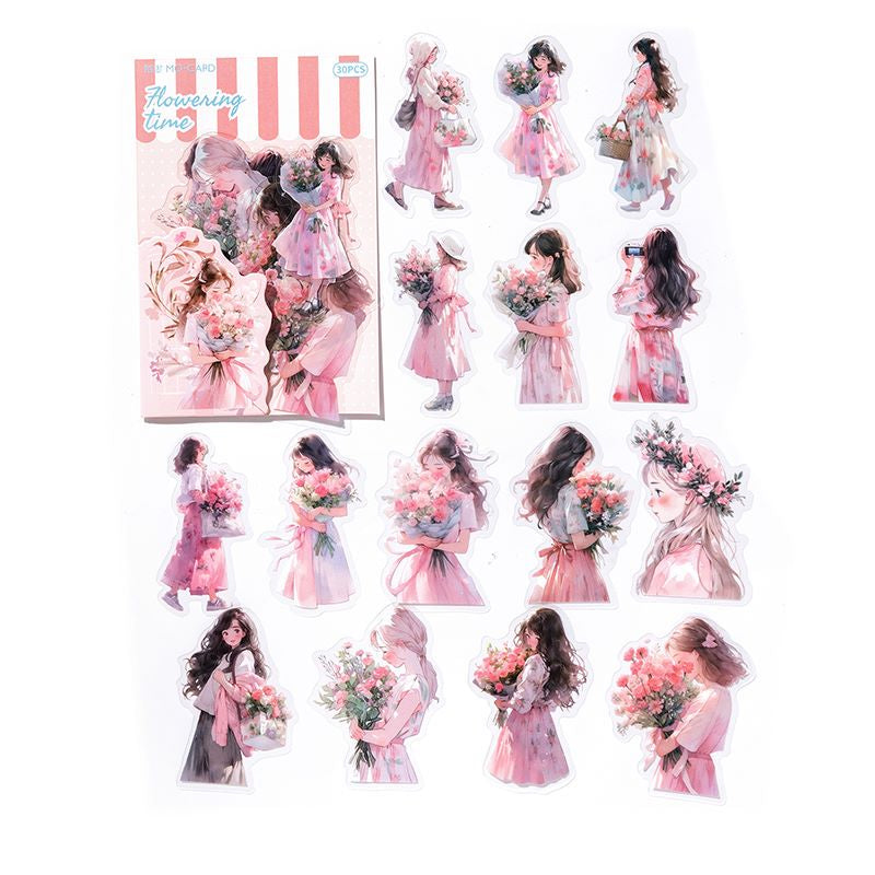 Gentle half life Series Girl Sticker - Journal Carnival
