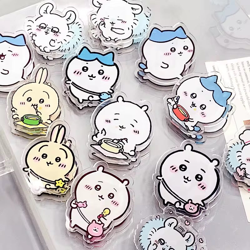 Acrylic cute cartoon clip