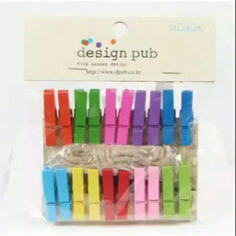 Wooden Clips - Journal Carnival