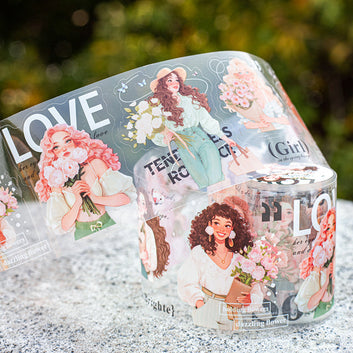 Relax Day series die cutting pet tape