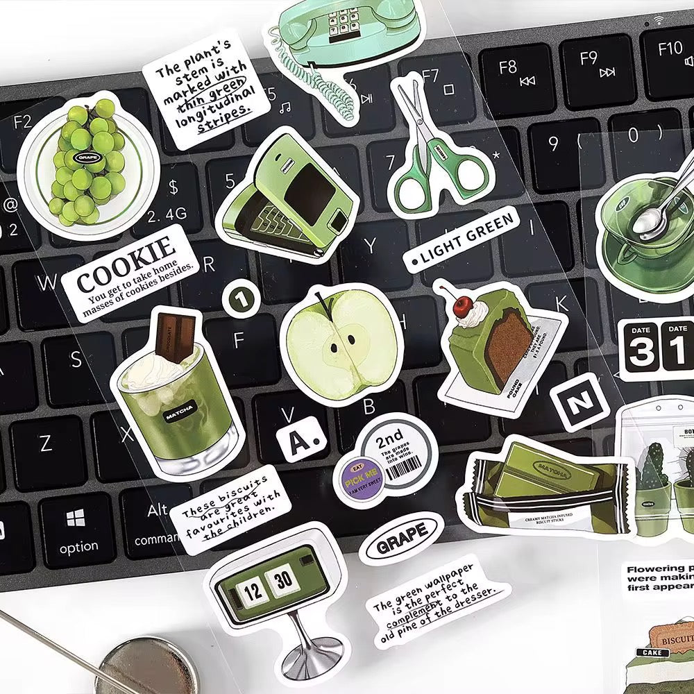 Paper-more sticker