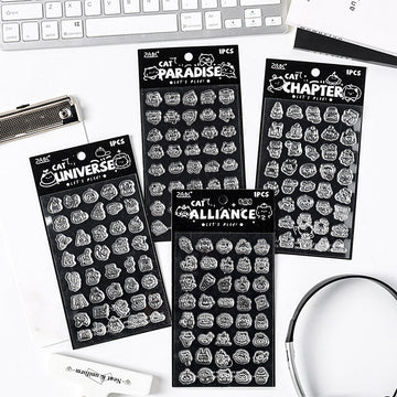 The cat star series silicone stamp