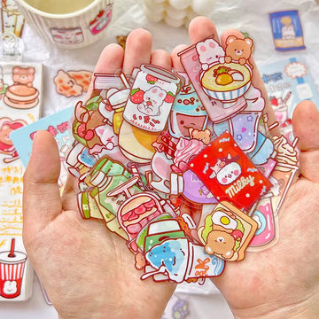 Self service vending machine series sticker