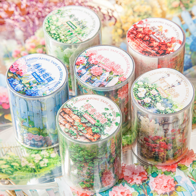 Fence Plant Series Pet Tape - Journal Carnival