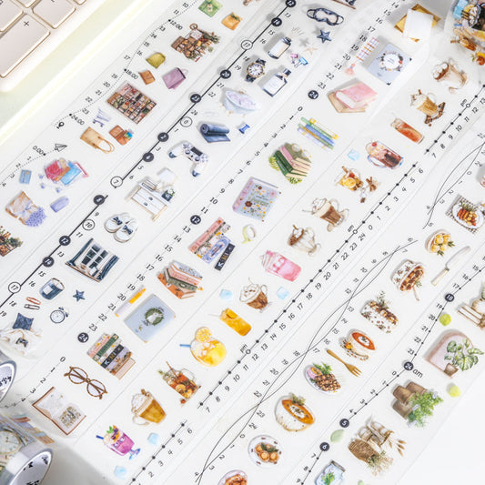 Life Sequence Series Die cutting pet tape