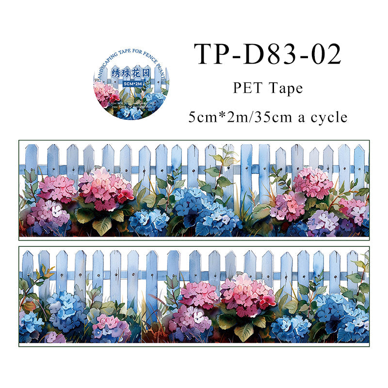 Fence Plant Series Pet Tape - Journal Carnival