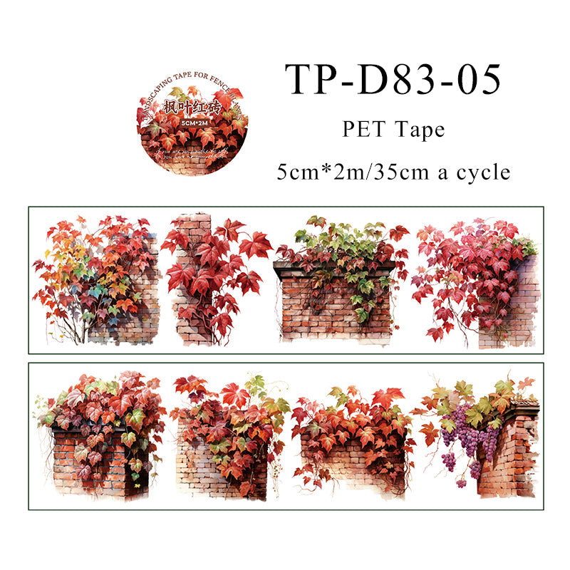Fence Plant Series Pet Tape - Journal Carnival
