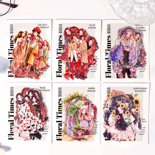 Fancy Year Series character sticker