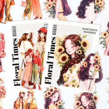 Fancy Year Series character sticker