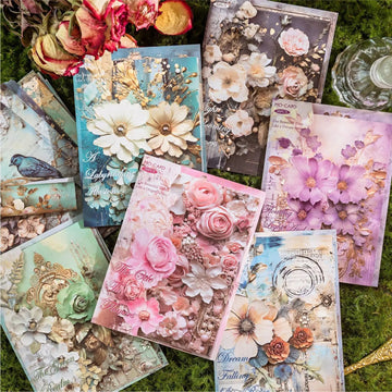 Enchanted Moments Series Scrapbooking Paper - Journal Carnival