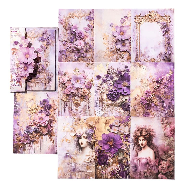Enchanted Moments Series Scrapbooking Paper - Journal Carnival