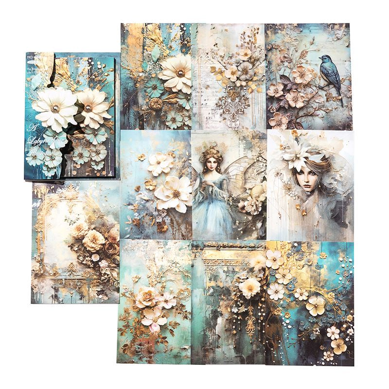 Enchanted Moments Series Scrapbooking Paper - Journal Carnival