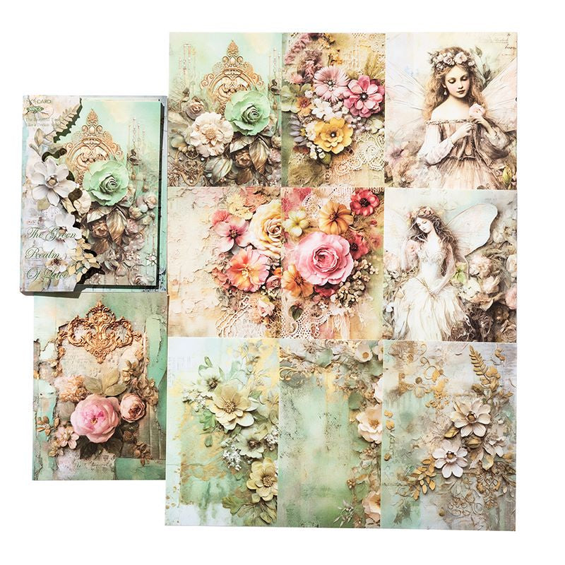Enchanted Moments Series Scrapbooking Paper - Journal Carnival