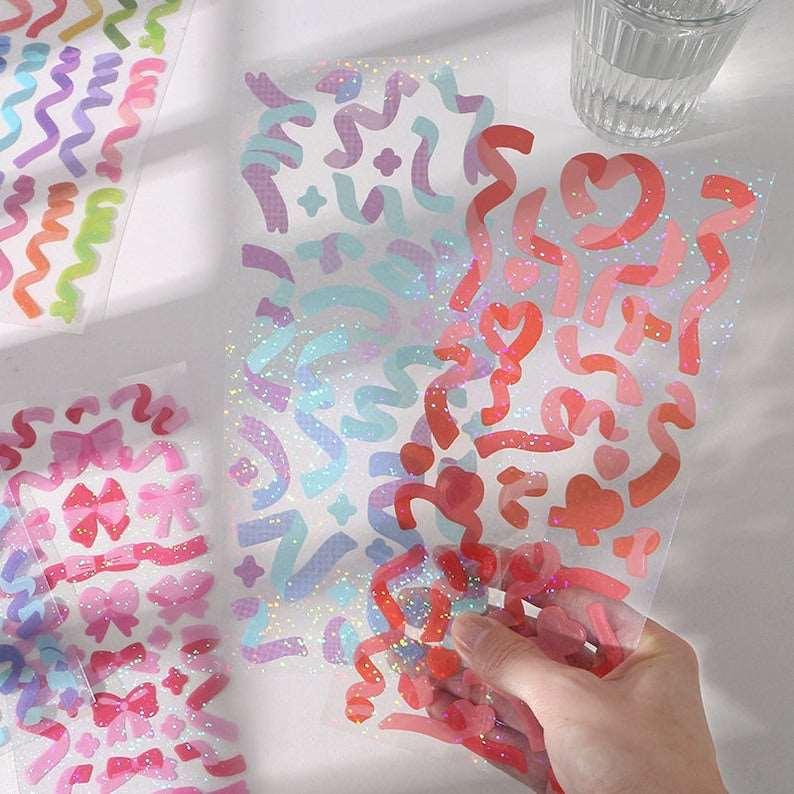 Confetti Stickers - Journal Carnival