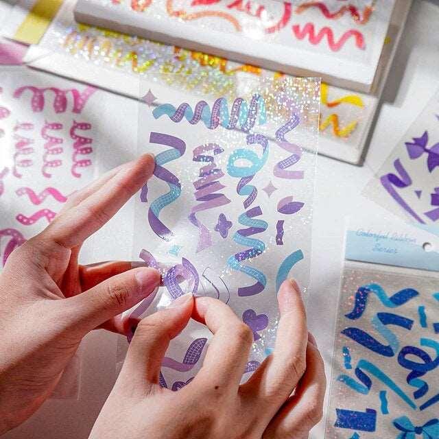 Confetti Stickers - Journal Carnival