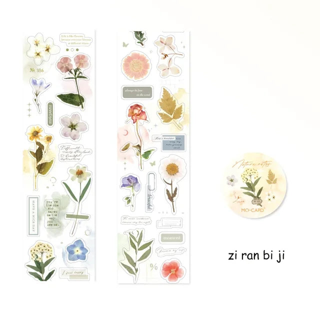 Happy Time Series Die-cut PET Tape - Journal Carnival