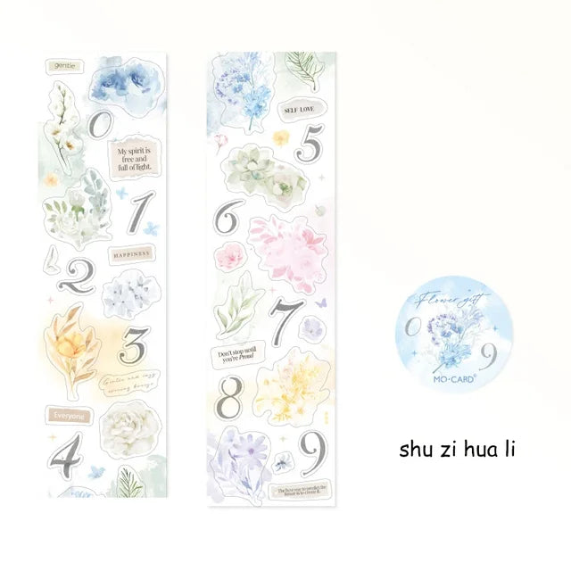 Happy Time Series Die-cut PET Tape - Journal Carnival