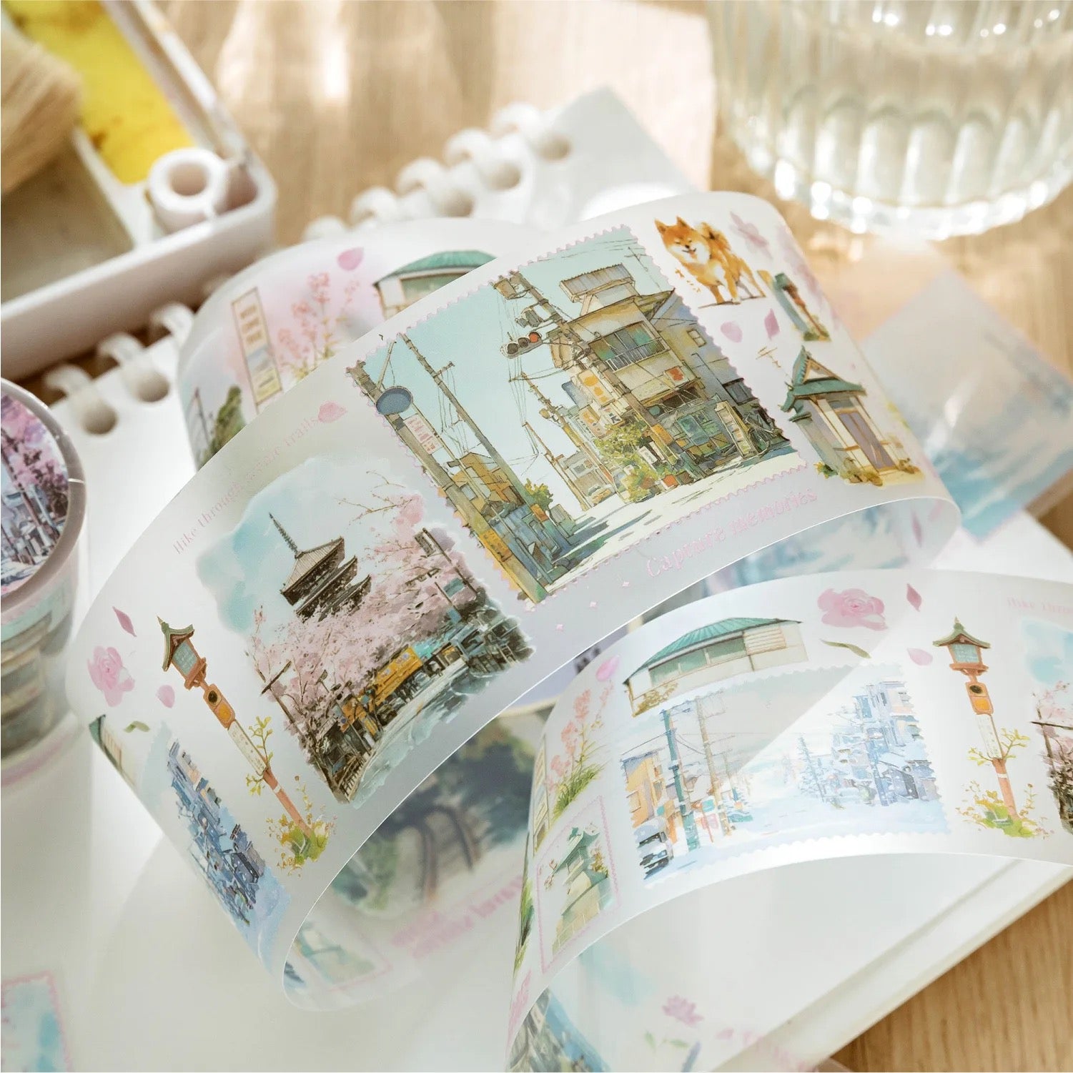 Start a journey Series Fog Pet Tape - Journal Carnival