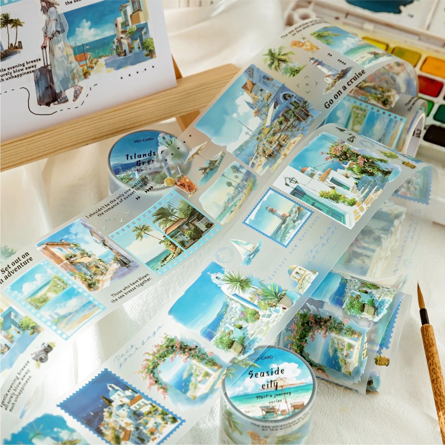 Start a journey Series Fog Pet Tape - Journal Carnival