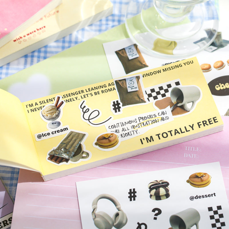 Cosmic Grocery series sticker - Journal Carnival