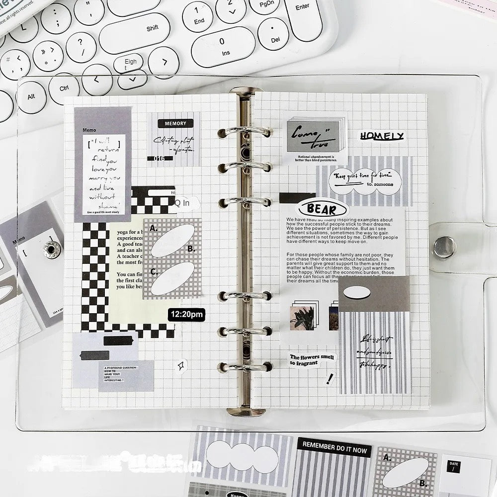 Fragment writing strip tape - Journal Carnival