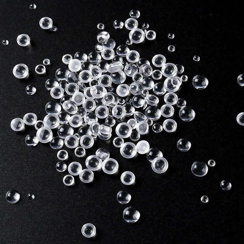 Clear Resin Water Droplet Beads - Journal Carnival